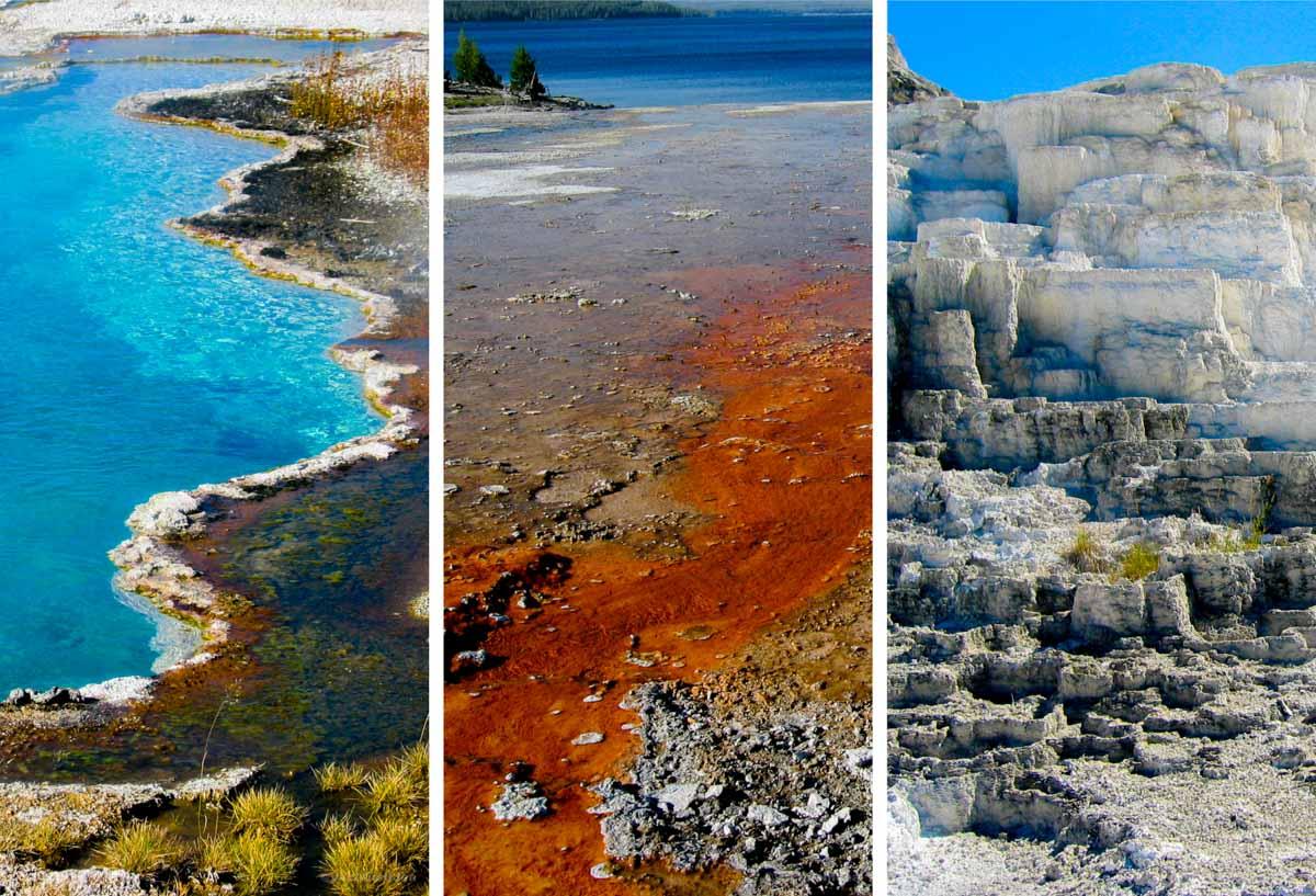 My husband's photos of incredible Yellowstone features