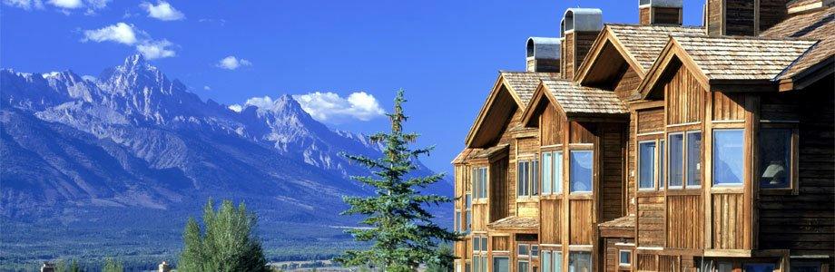 Admire stunning Teton views and relax in cozy mountain lodges.