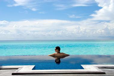 Over Water Pool Suites