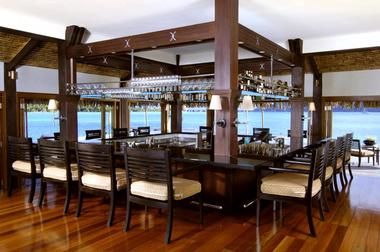 Dining at The St. Regis Bora Bora