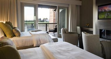 Guest bedroom with a view