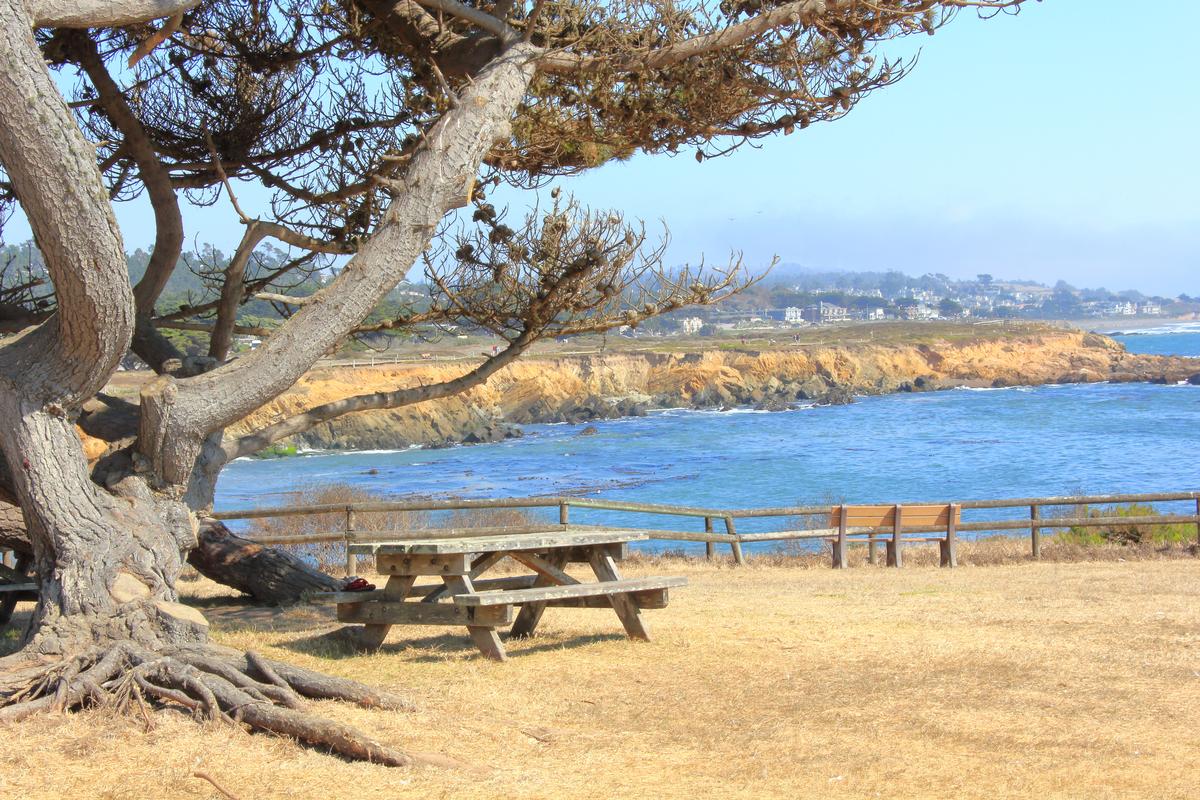 Picnic with a view in Cambria