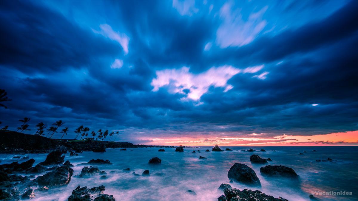 My photo of a sunset in Kona, Big Island of Hawaii