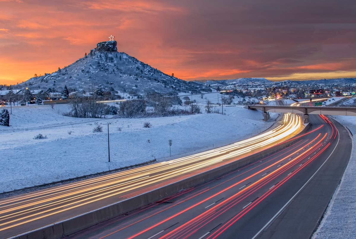 Castle Rock is magical in the winter