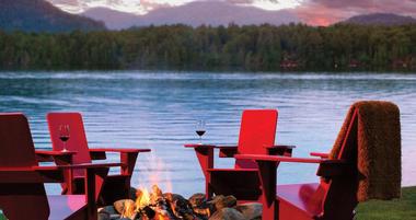 Romantic lake views