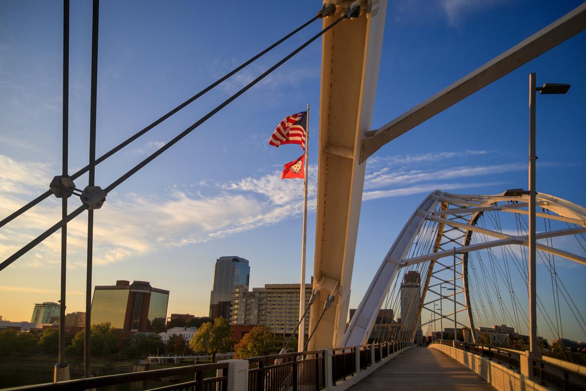 The Broadway Street Bridge, Little Rock