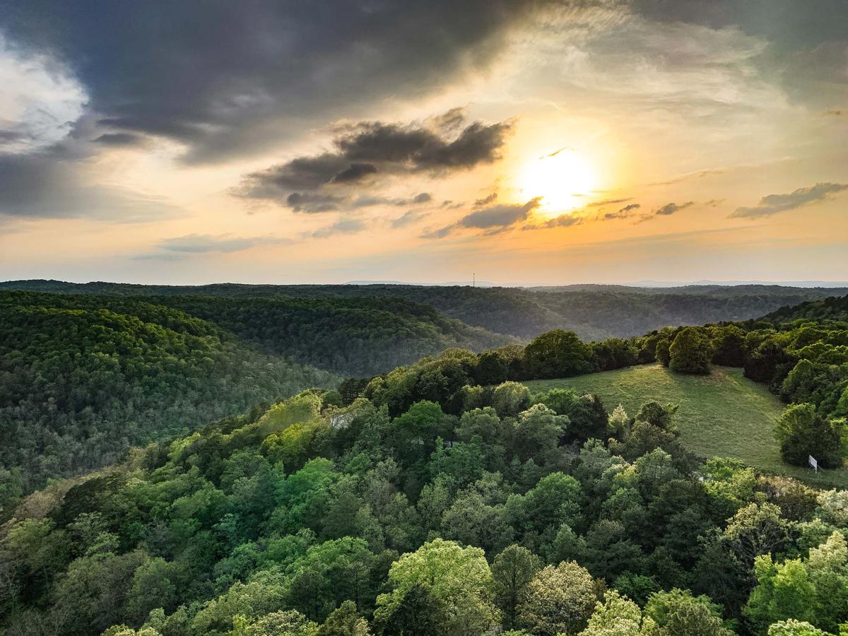 Ozark Mountains in Arkansas