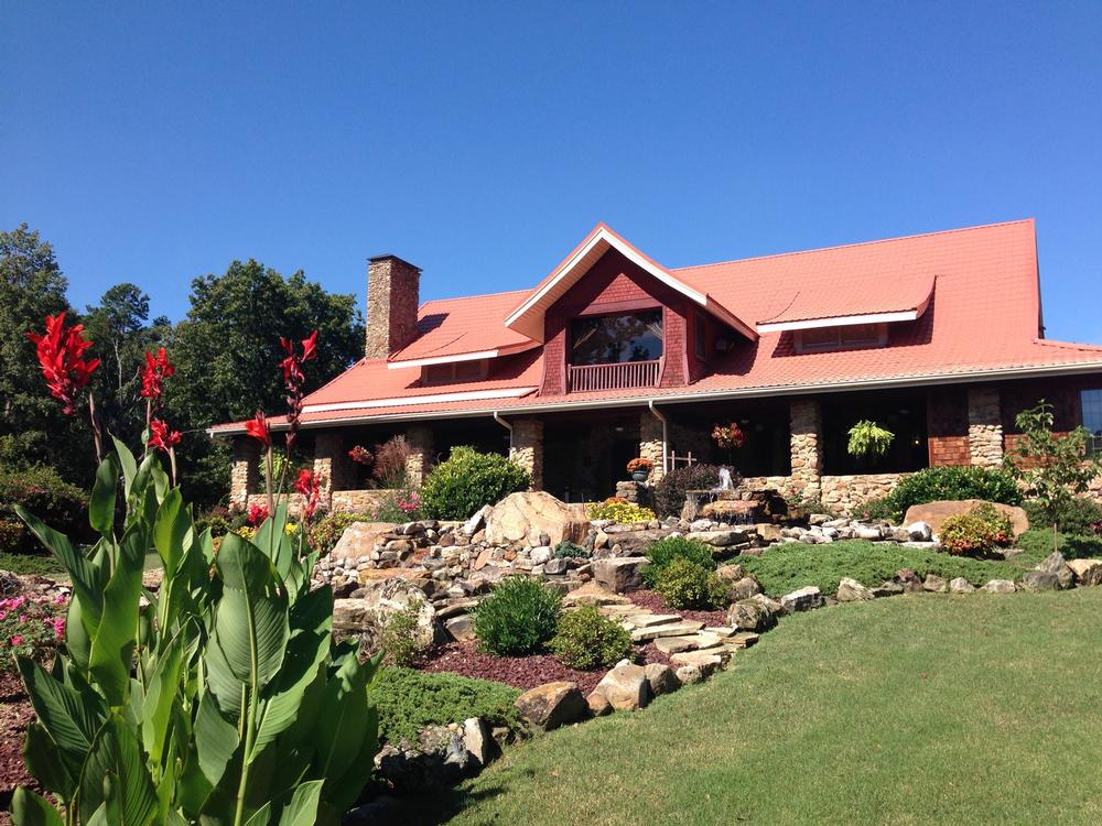 Walk wooded trails or admire cozy fall views from a classic stone inn.