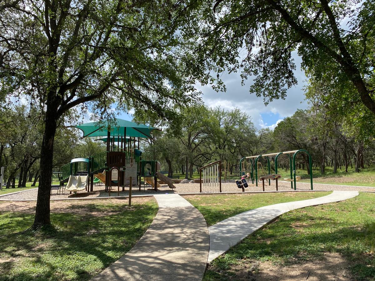Playgrounds and Pickleball  in Lakeway City Park