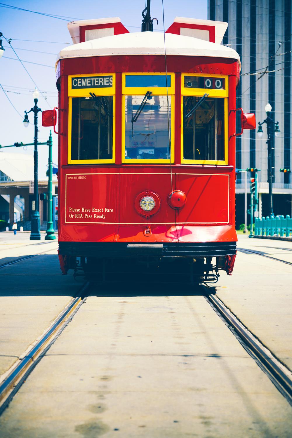 Getting Around New Orleans by Streetcars & buses