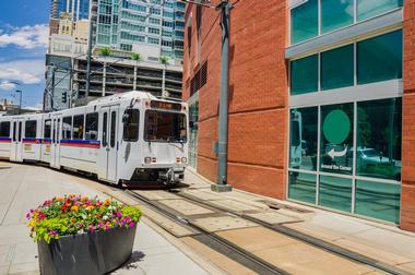 Getting around Denver by The Light Rail