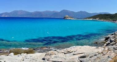 Scenic view in Corsica