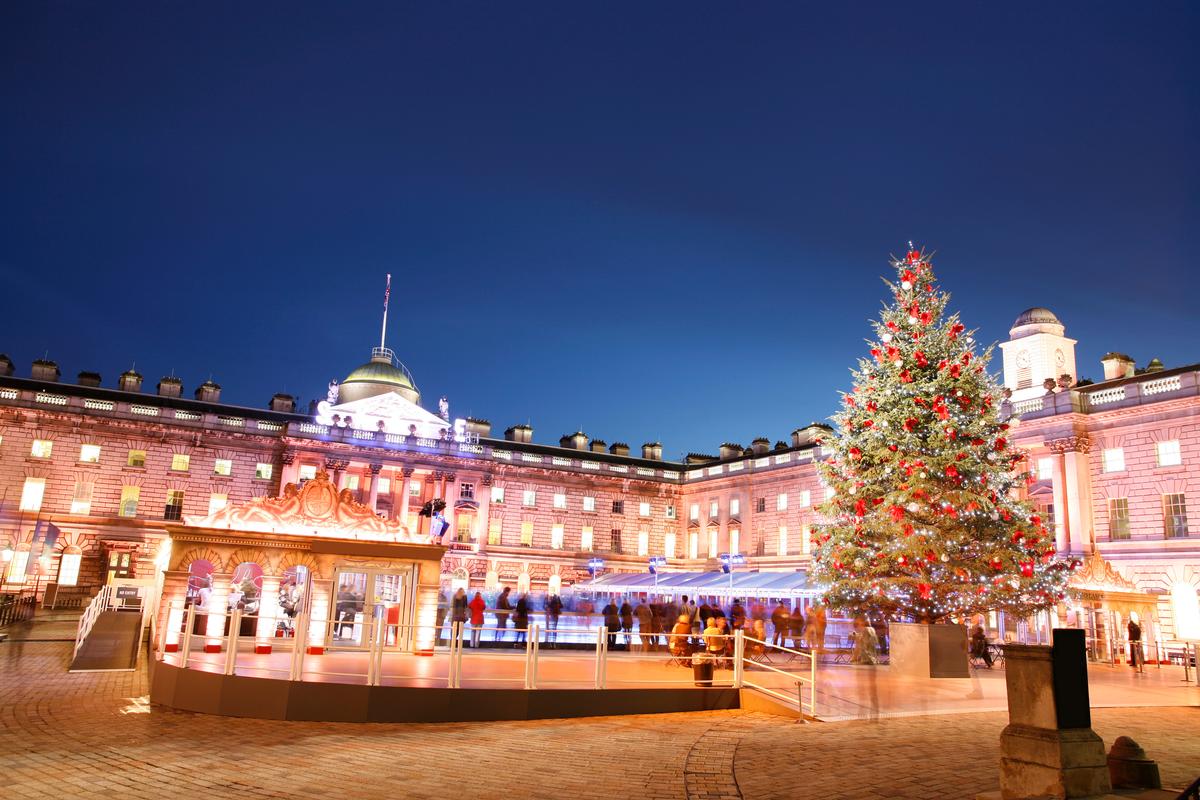 London Somerset House at Christmas