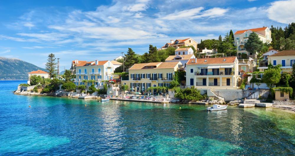  Still Waters & Storybook Cliffs on Kefalonia