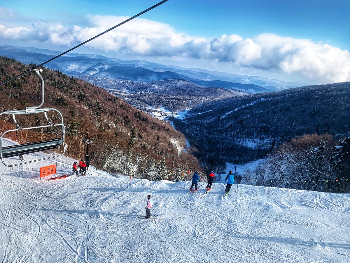Killington Ski Resort, Vermont has had snowfall as early as the second week of October
