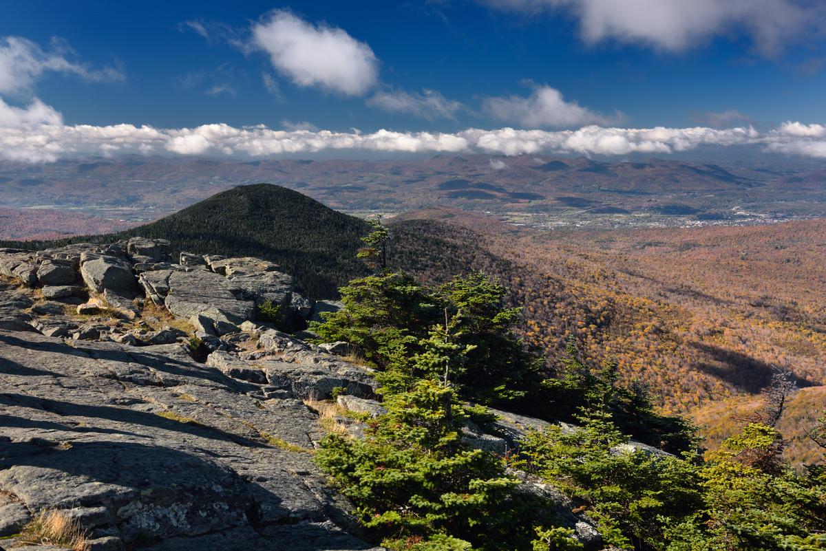 Gold-Tipped Peaks in Killington, Vermont