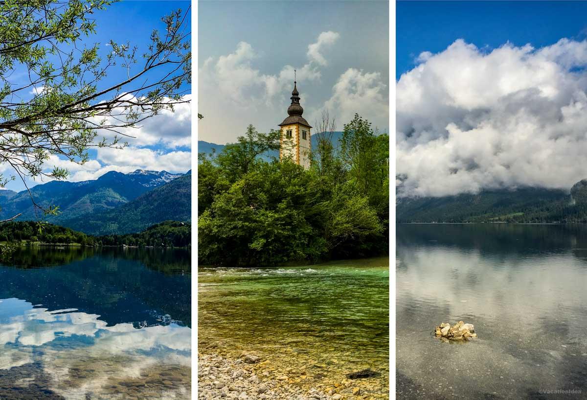 My photos of Bohinj lake, Slovenia during Labor Day