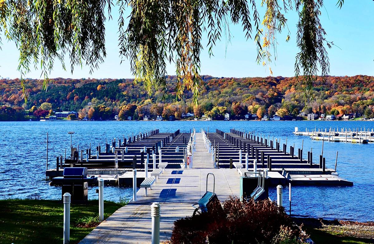 Keuka Lake in Penn Yan, Finger Lakes region