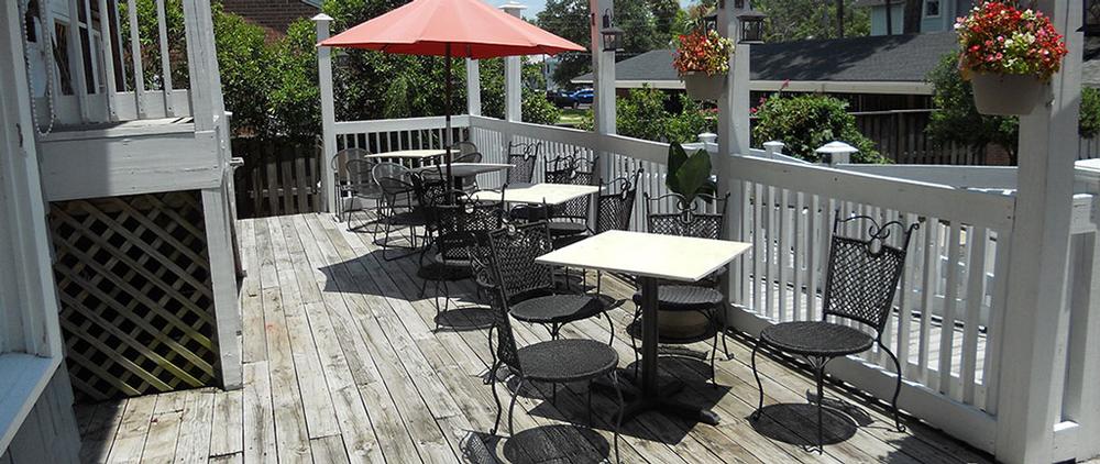Relax in a historic home and savor breakfast with the family.