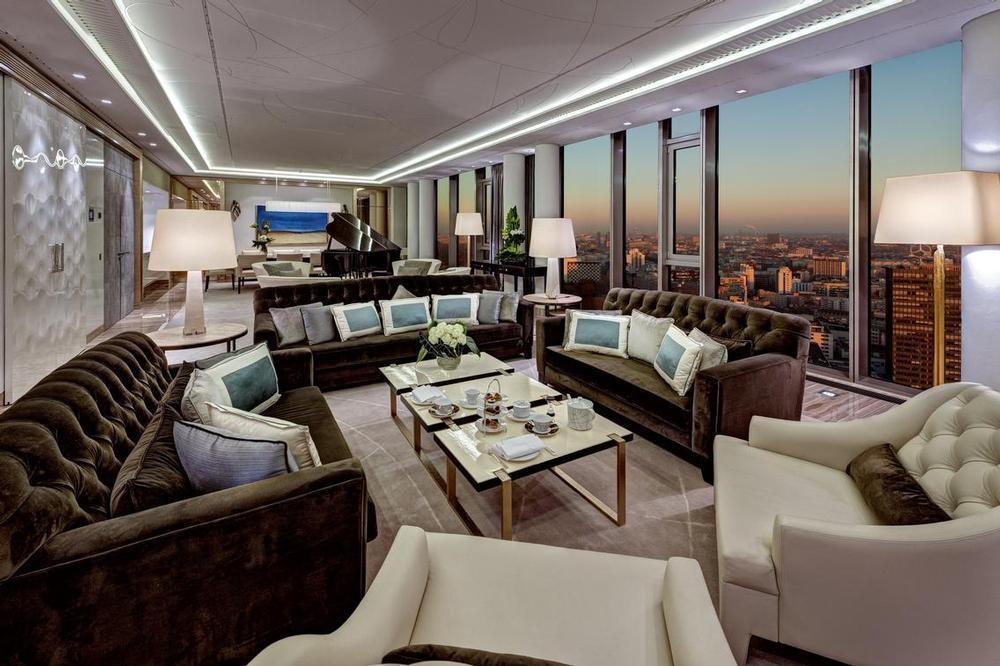 Admire sleek design and explore city sights during an elegant spring escape.