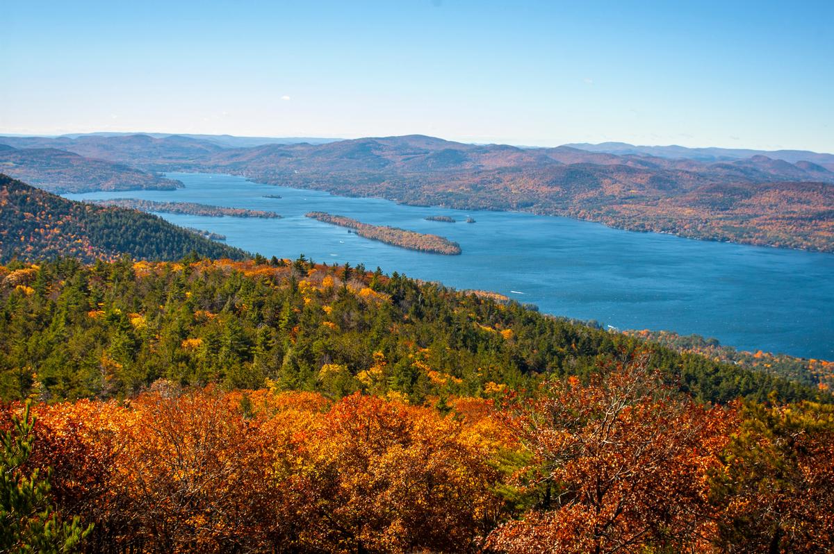 Fall Foliage on Lake George