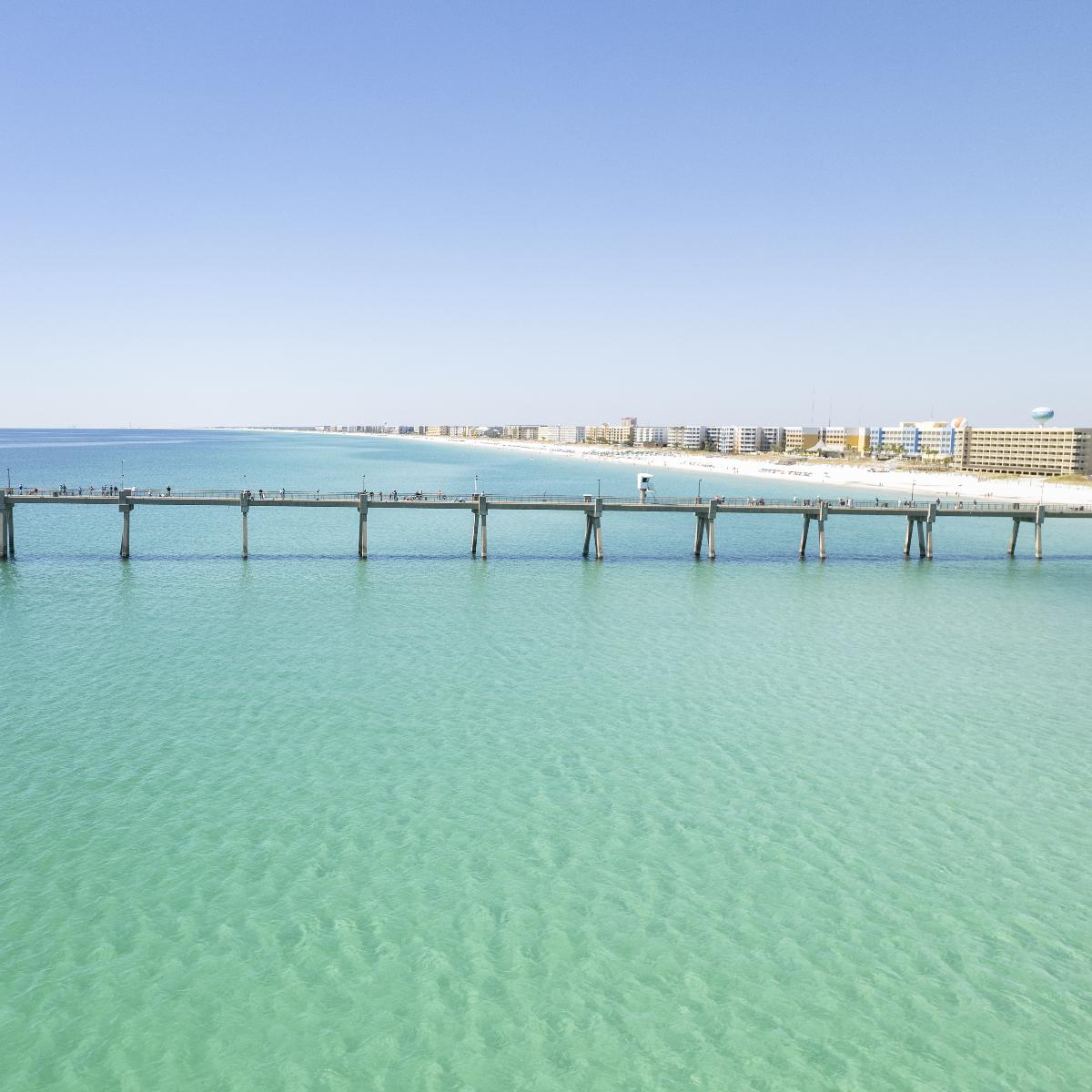 Fort Walton Beach and the Gulf of Mexico