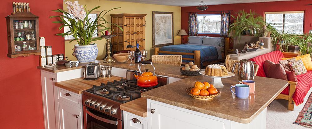 Unplug in Artistic Tranquility at Casa Gallina in Taos, New Mexico