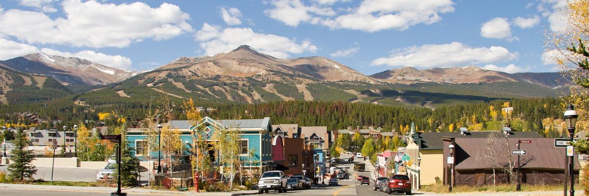 Autumn view of Breckenridge