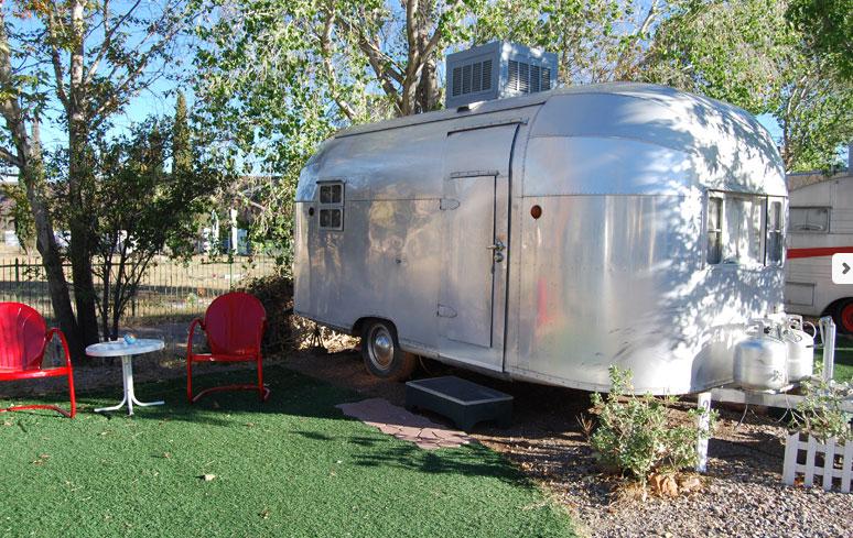 Travel Back in Time in a Vintage Trailer at The Shady Dell in Bisbee, Arizona