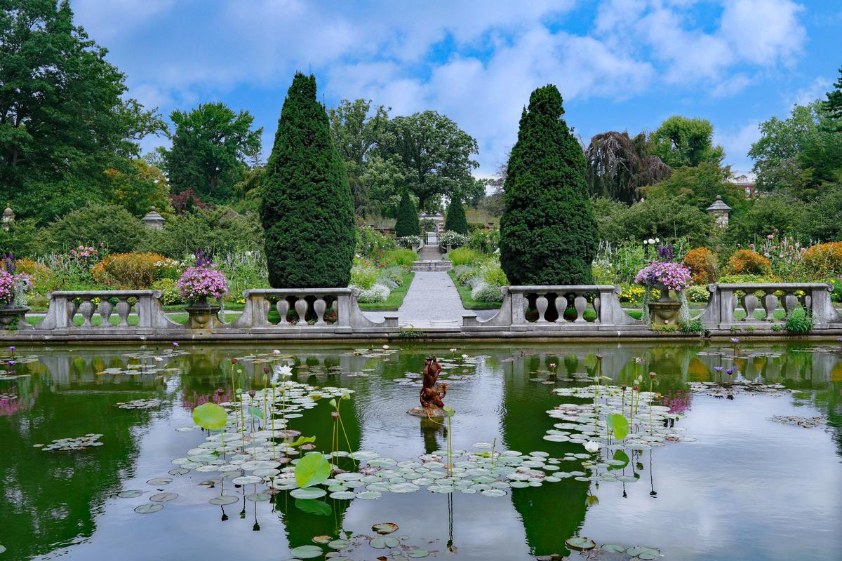 Stroll along elegant grounds and explore the mansion on a peaceful weekend escape.