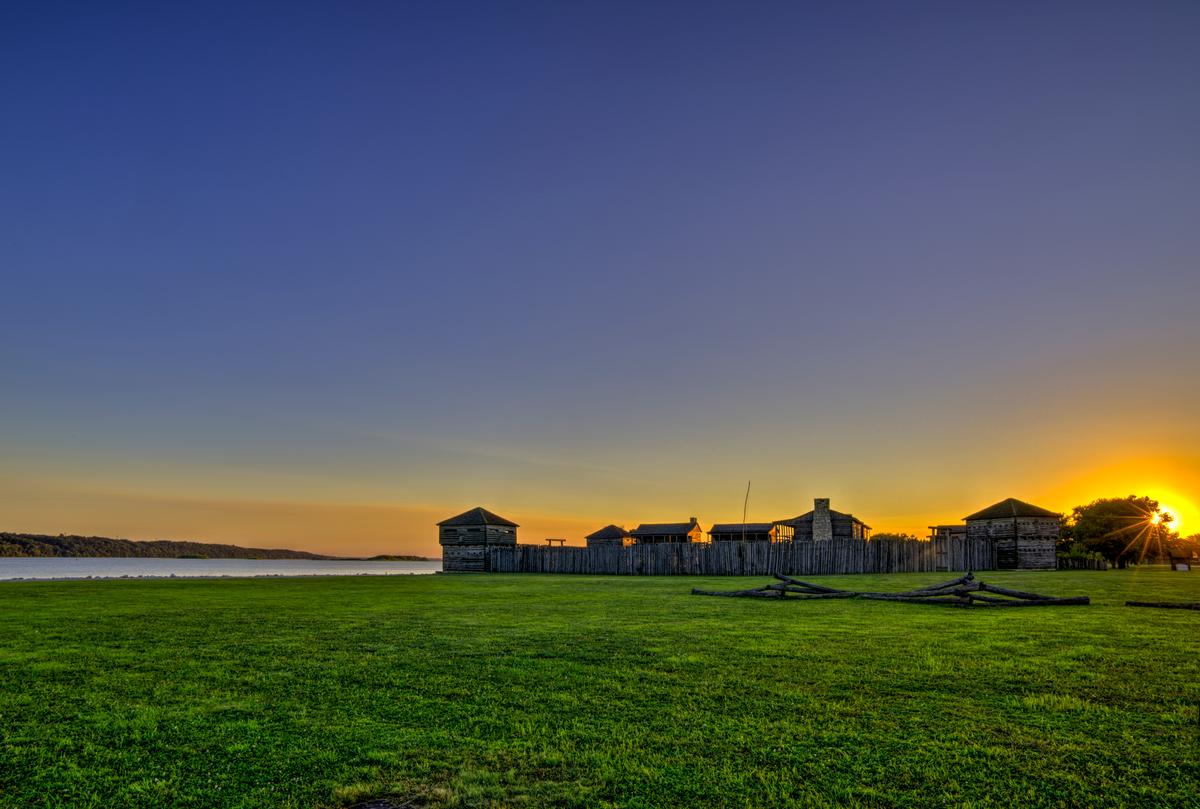 Old Fort Madison in Iowa