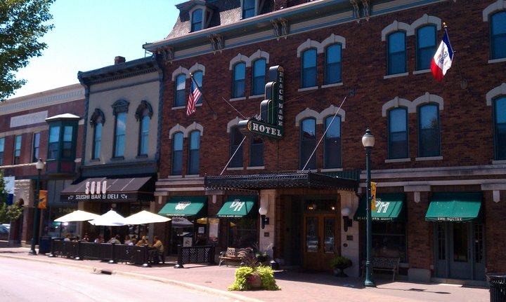 Visit downtown shops and savor vintage charm on an affordable weekend retreat.