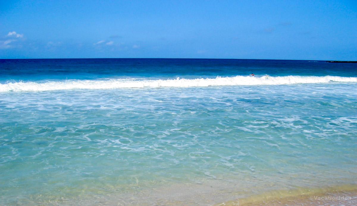 My photo of clear blue ocean on Maui