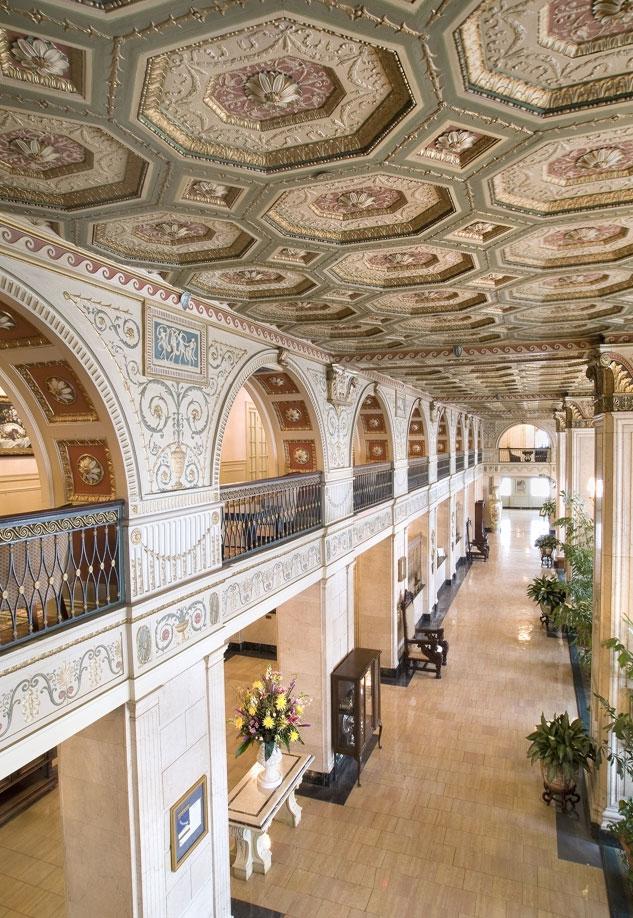 Visit iconic architecture and savor a famous Hot Brown on a fall trip.