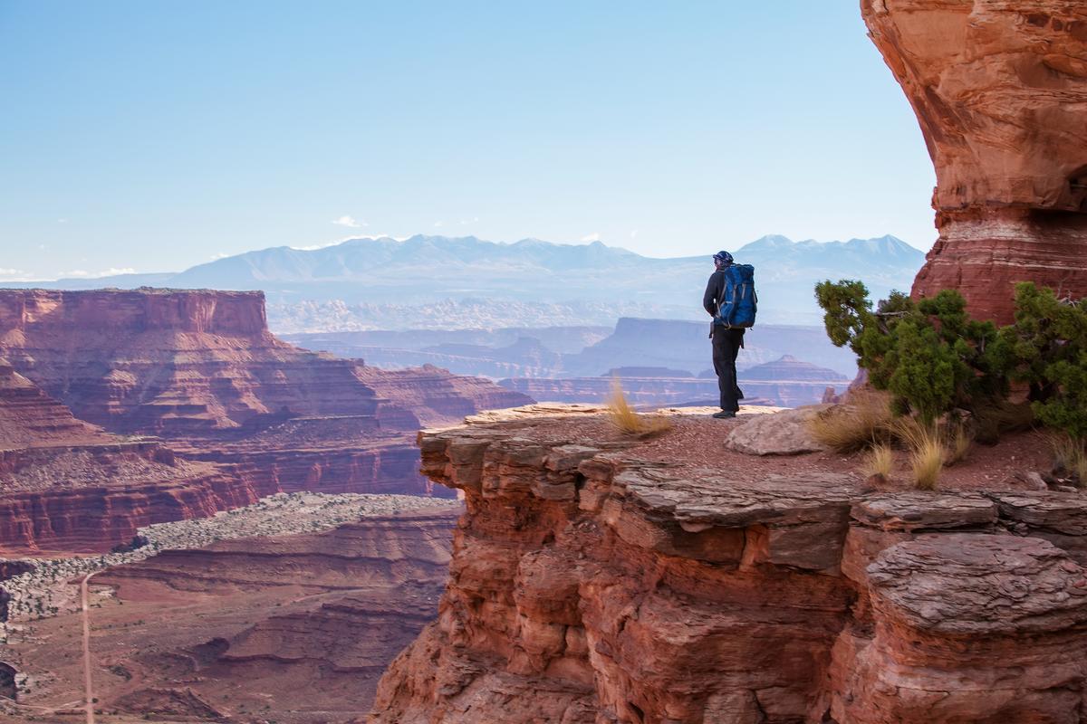Hiking in Canyonlands National Park
