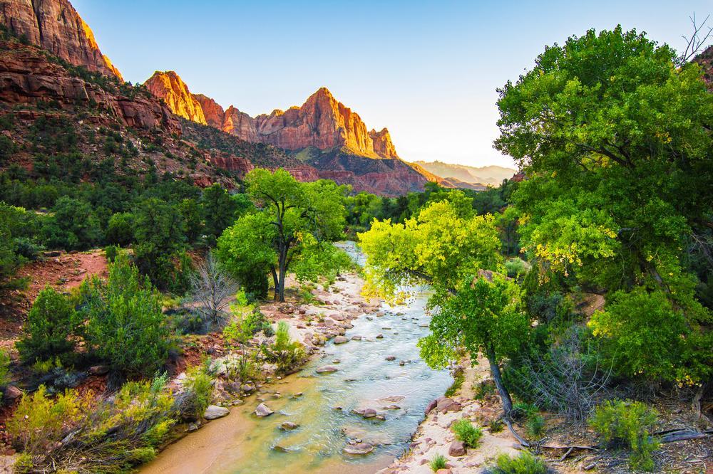 Hike scenic trails and discover towering cliffs and canyons.