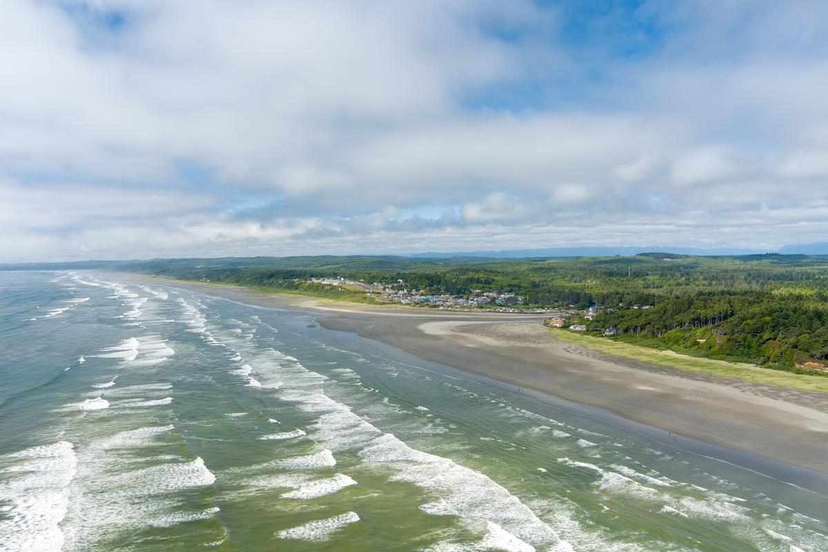 Seabrook, Washington in June