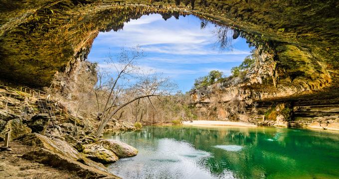 Cave in Texas