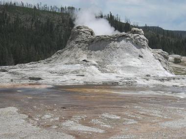 Castle Geyser is One of the World's Oldest